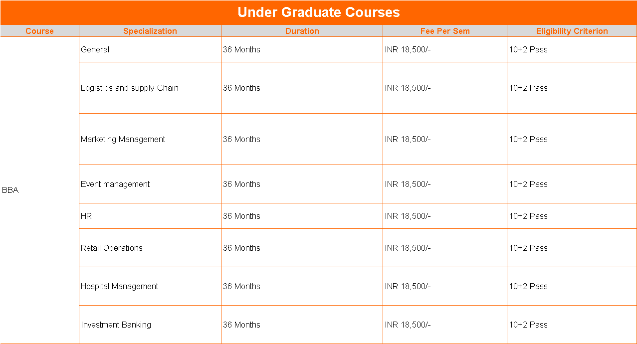 Amity Online UG Courses